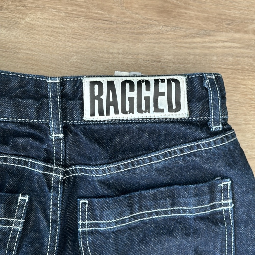 The Ragged Priest High Waisted Wide Leg Jeans Sz 28 - Picture 8 of 10